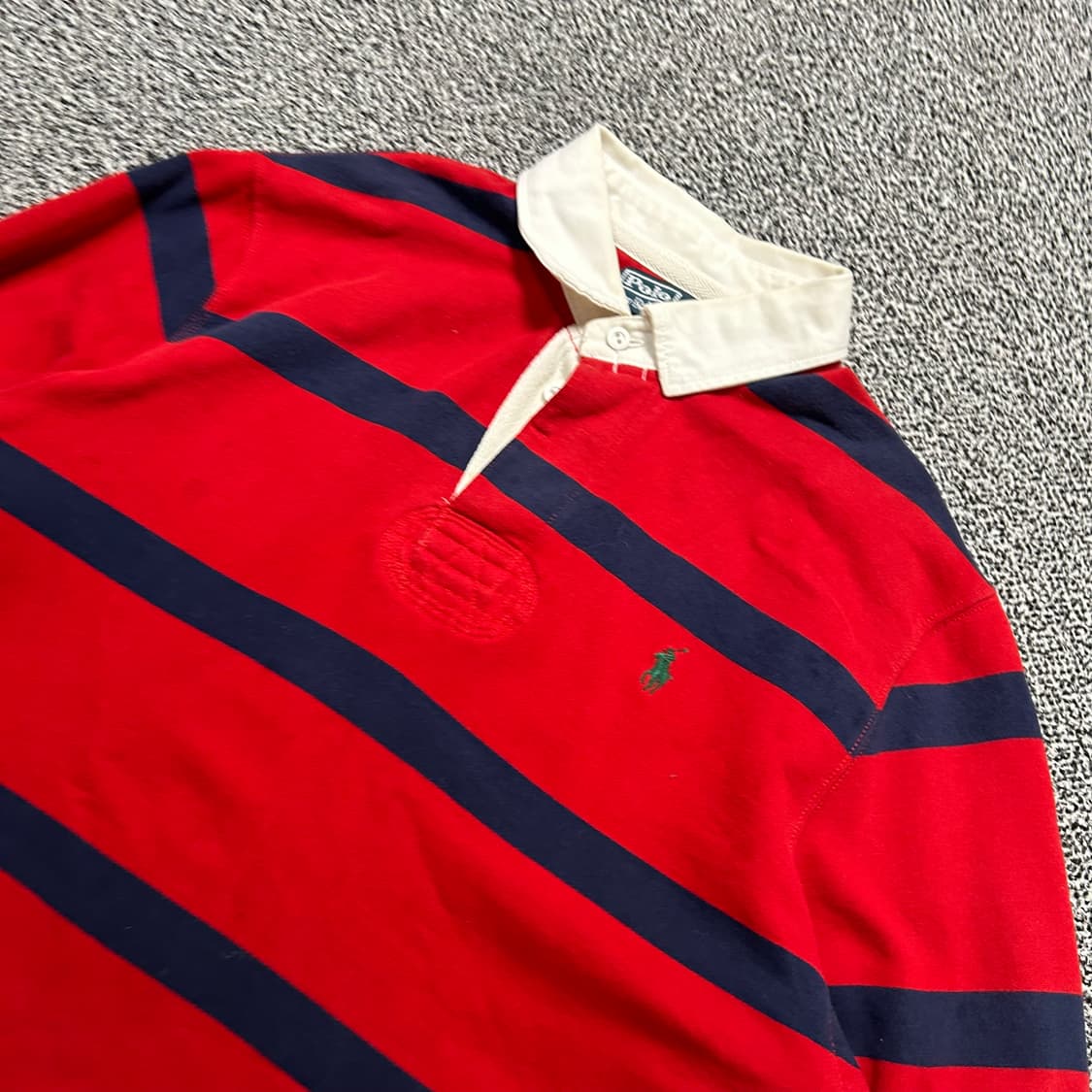 폴로 (POLO RalphLauren)스트라이프 럭비티 상품이미지5