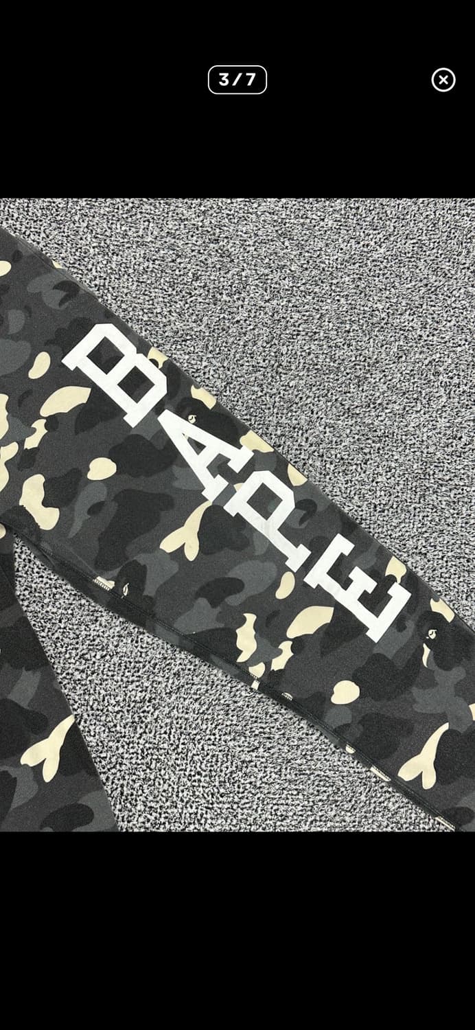 베이프 카모 조거팬츠 바지  상품이미지3