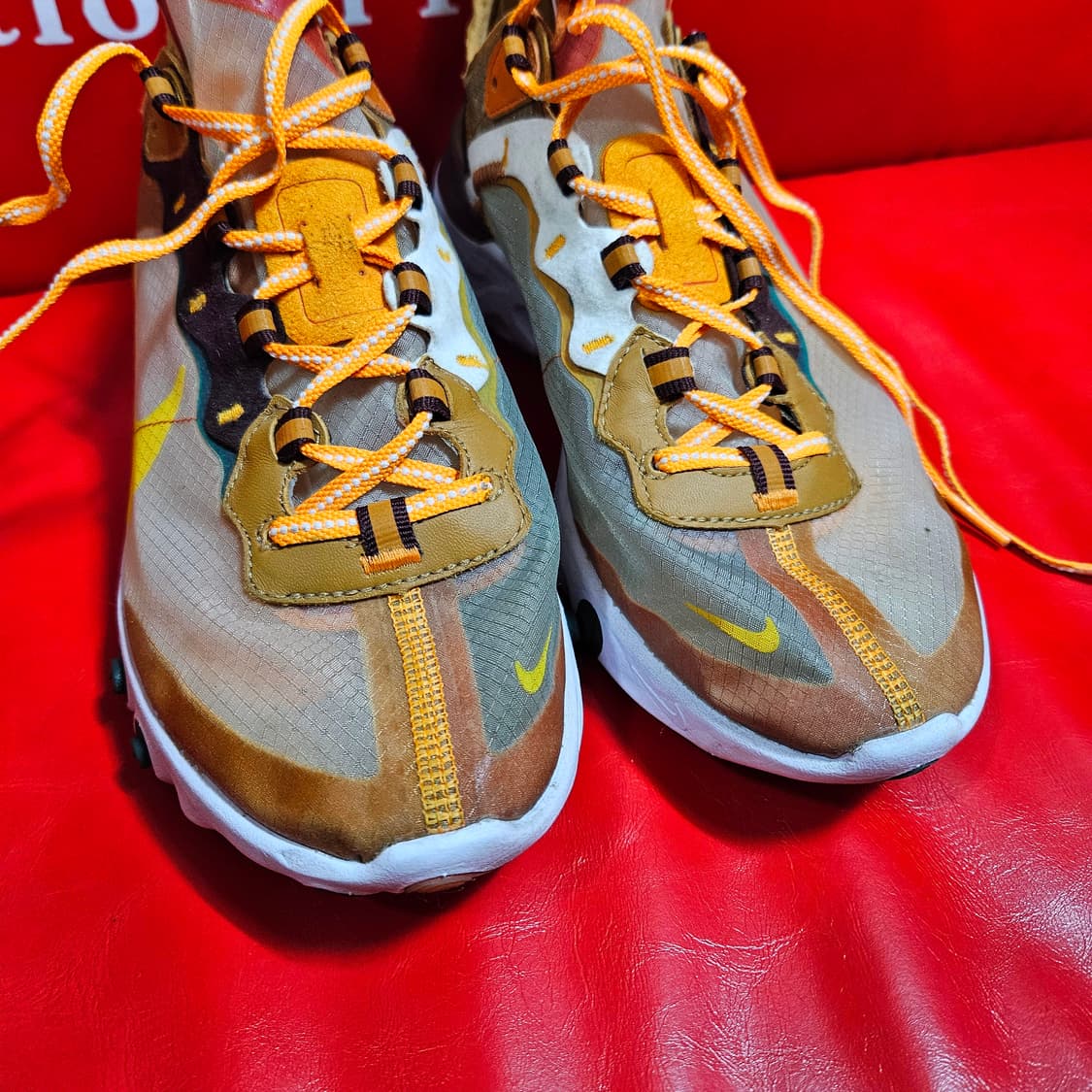 나이키(Nike) 리엑트 엘리먼트87 오렌지 필 265size 상품이미지2