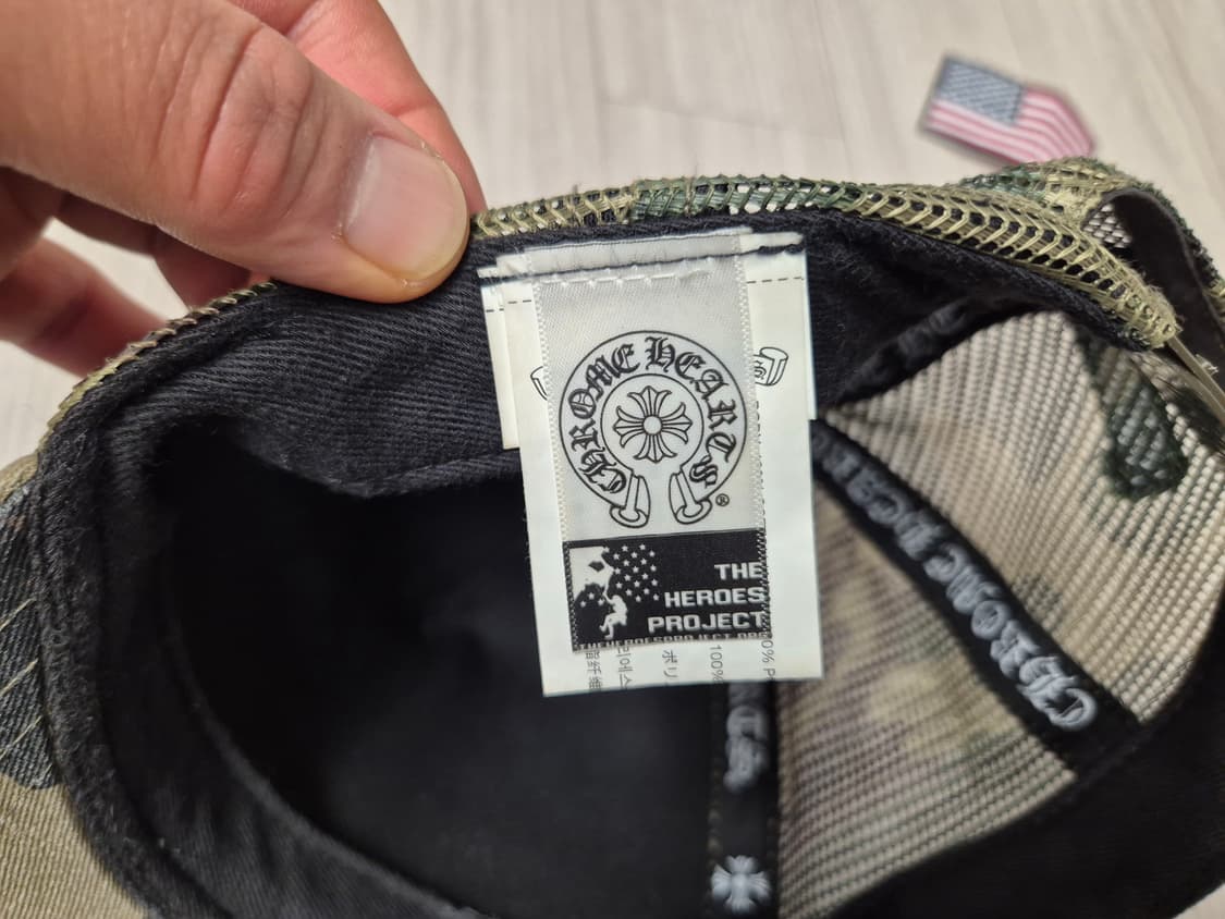 크롬하츠 히어로즈 카모 메쉬캡 (스크롤버전) 상품이미지7