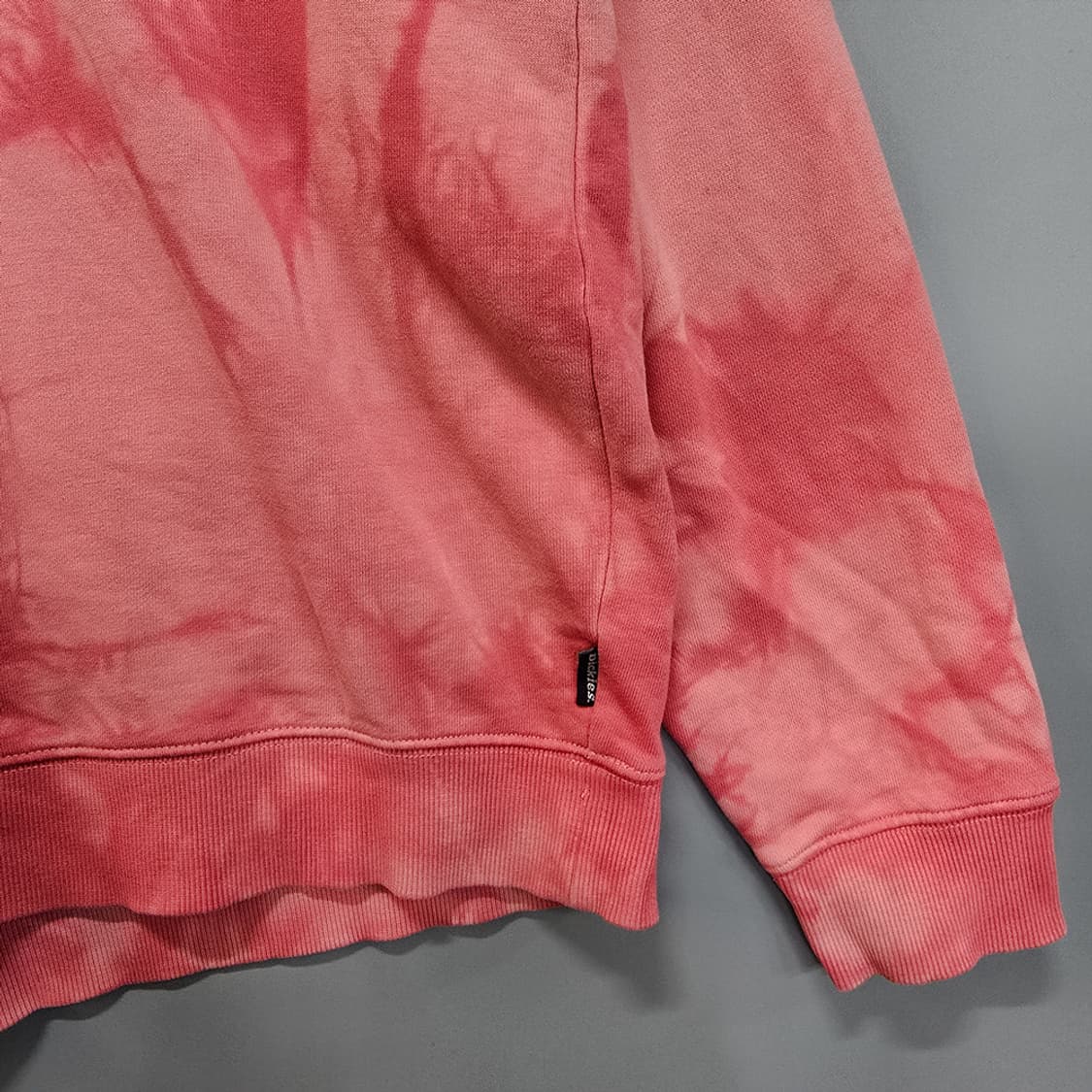 디키즈(Dickies) 타이다이 로고 맨투맨 핑크 L 상품이미지4