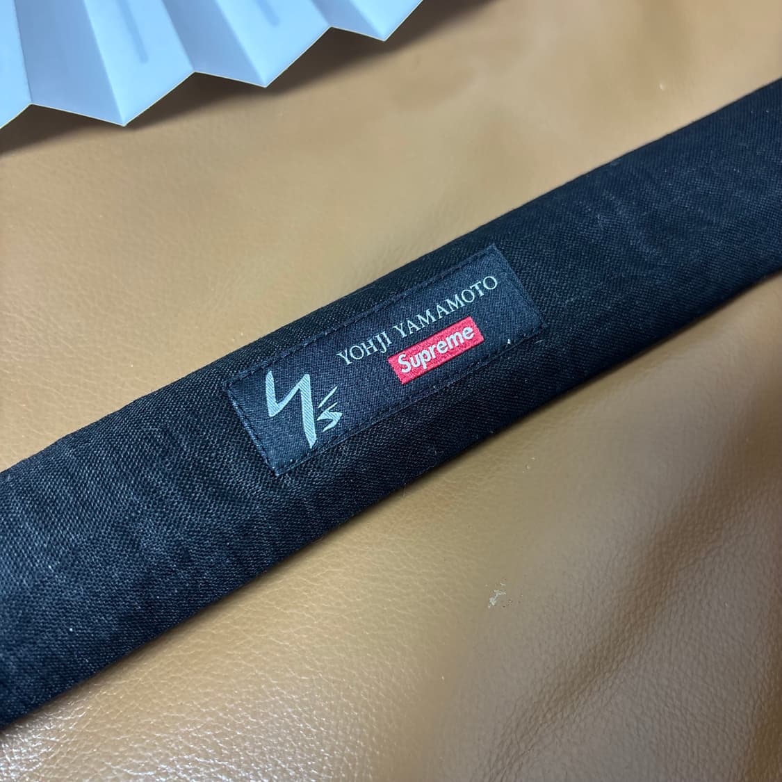 슈프림 요지 야마모토 콜라보 핸드 부채 화이트 25FW 상품이미지9