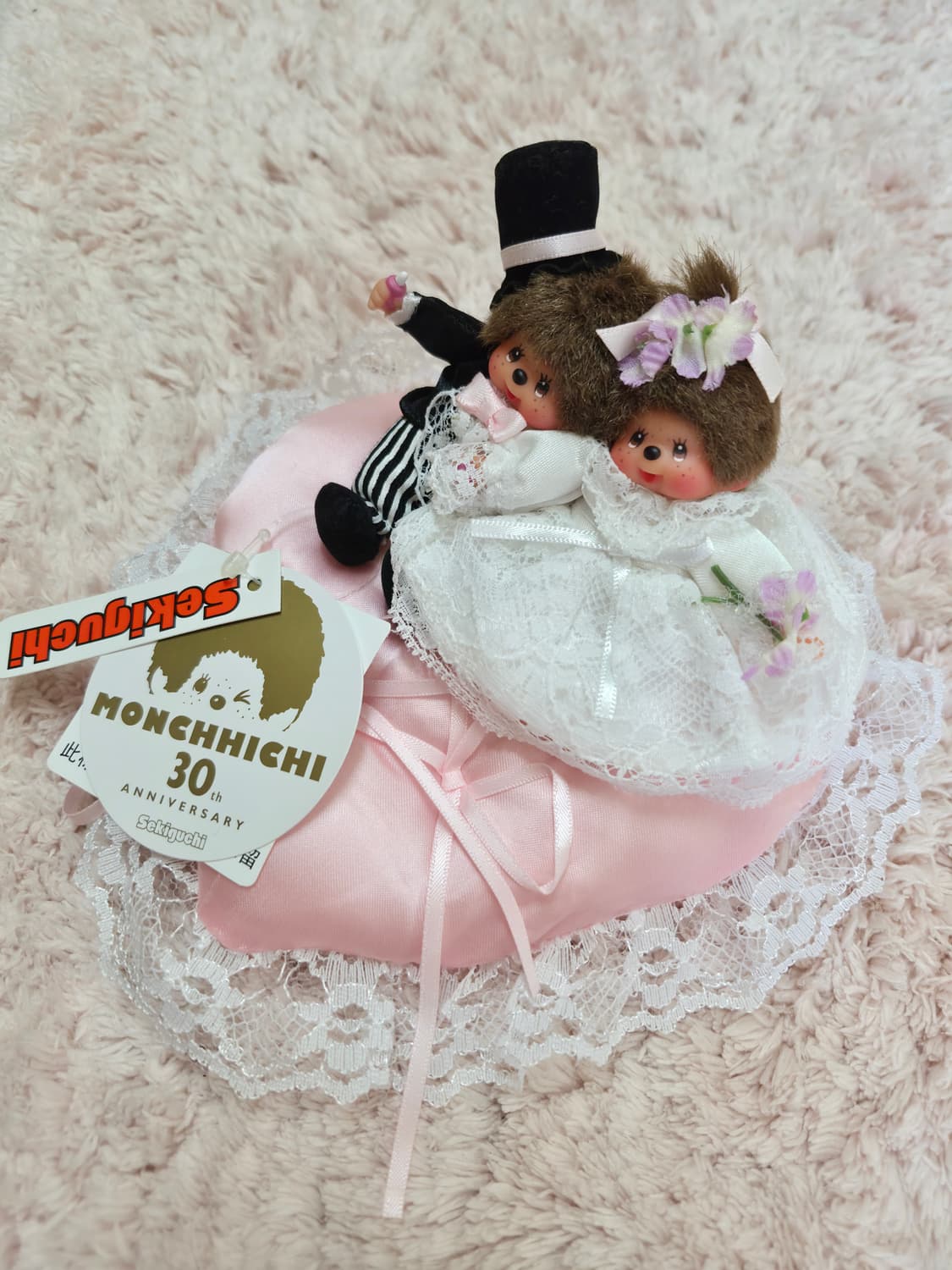 고전 몬치치 30주년 미니 웨딩 세키구치 인형 상품이미지3