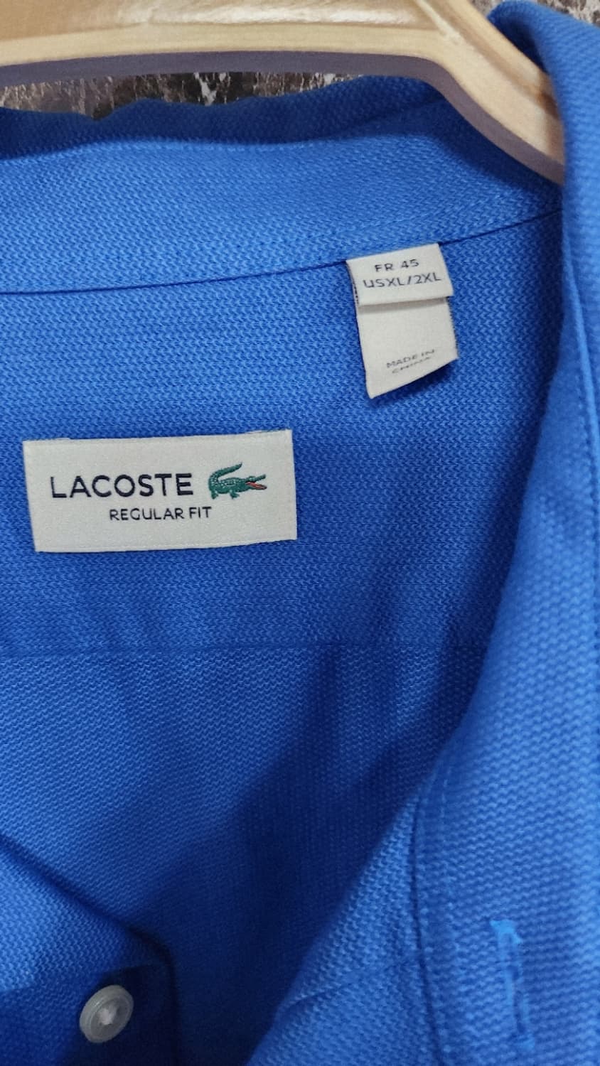 라코스테 남자 셔츠 2XL 상품이미지3