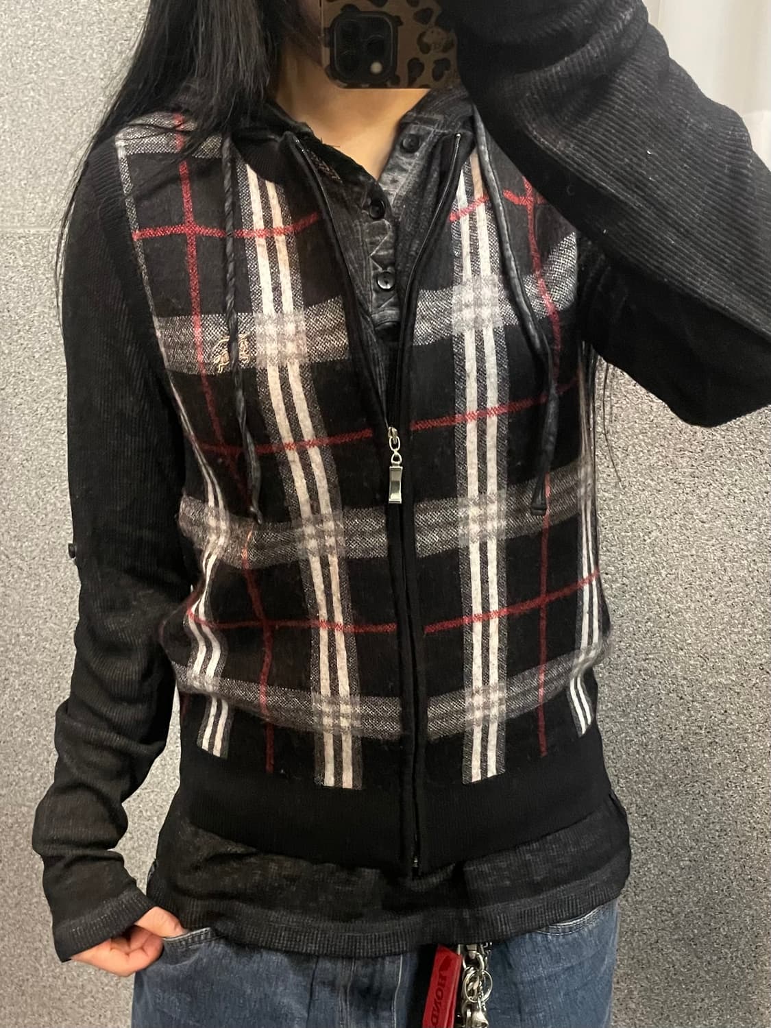 Burberry Nova Check Knit Vest 상품이미지2