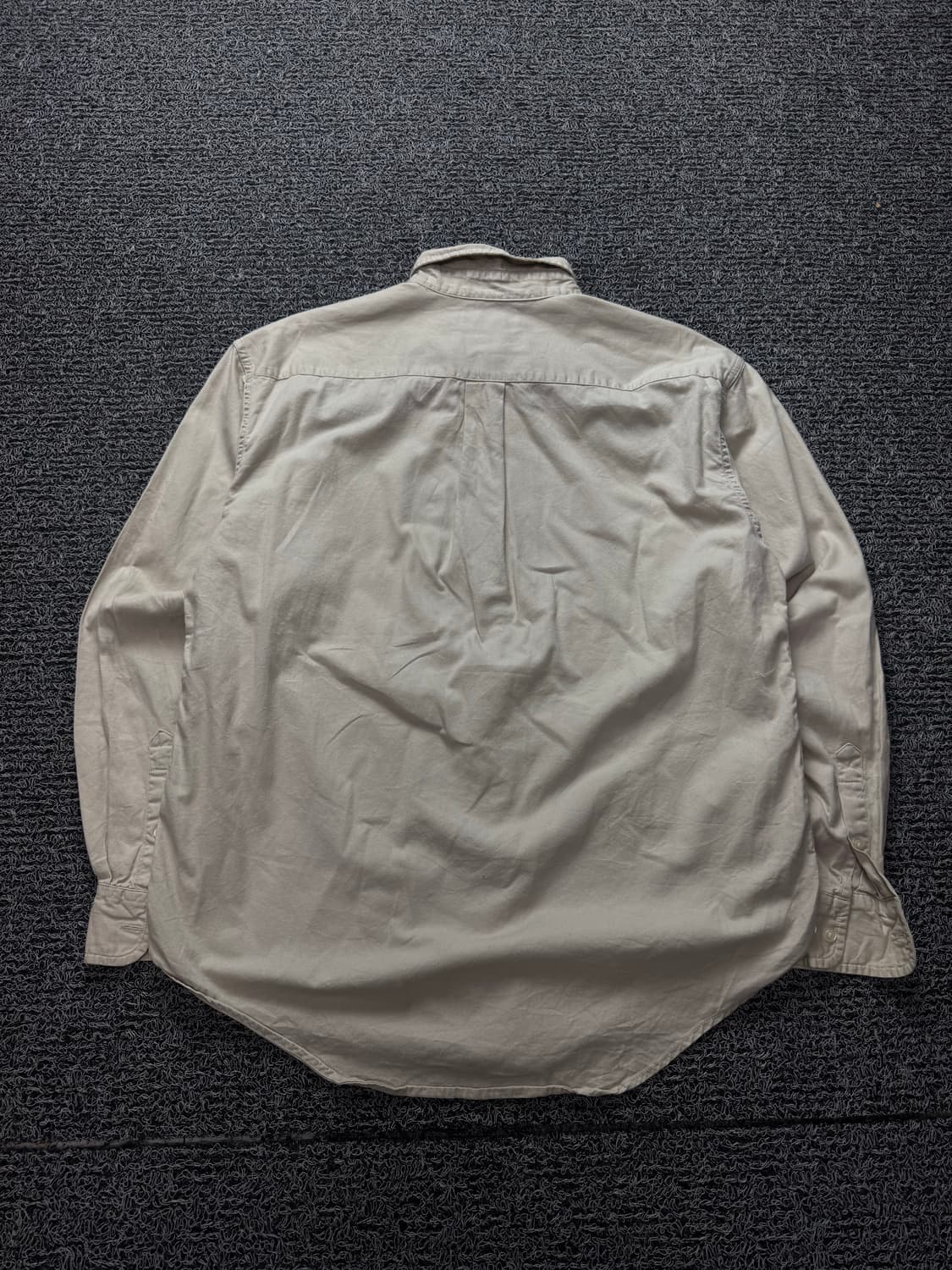 폴로 랄프로렌 포니 로고 박시핏 셔츠 베이지 1371 상품이미지3