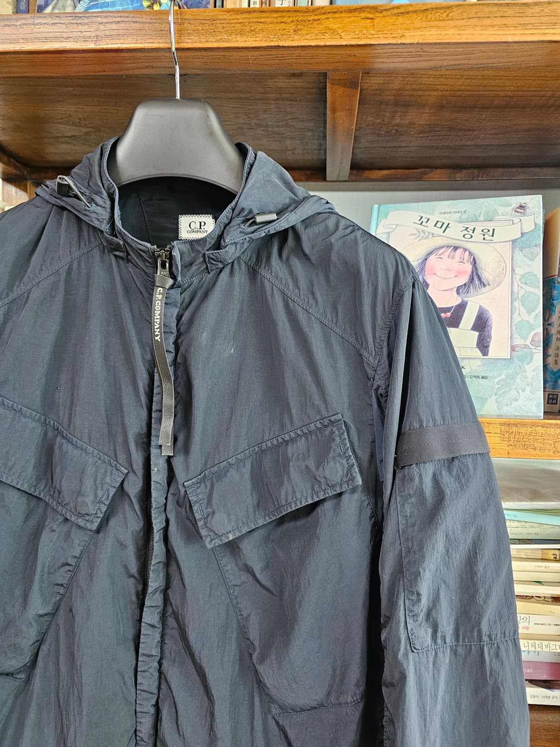 씨피 CP 컴퍼니 고글 나일론 자켓 팔아요. s 95 90 상품이미지5