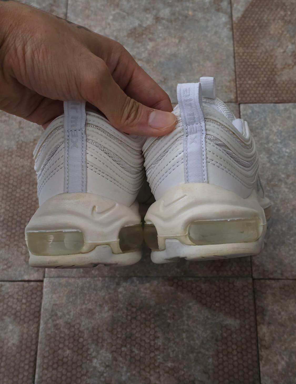 (230)나이키 에어맥스 97 트리플 화이트 상품이미지9