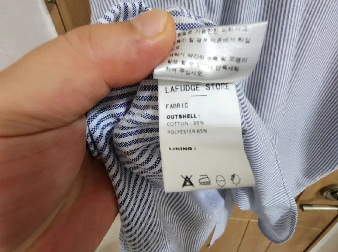 (L)라퍼지스토어 오버핏 반팔 셔츠 상품이미지5