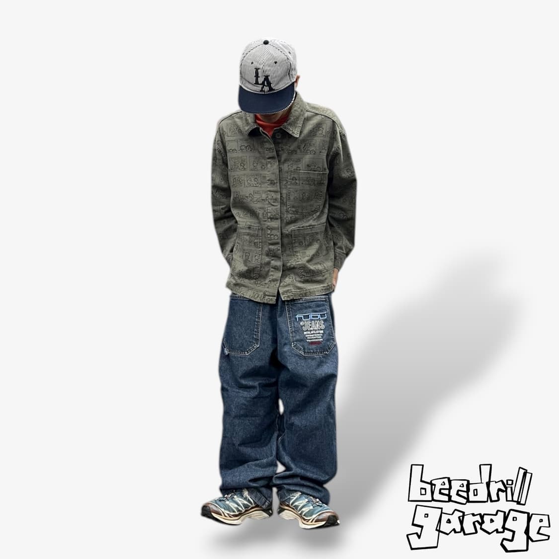 h&m 가필드 카툰 셔츠 자켓 상품이미지1