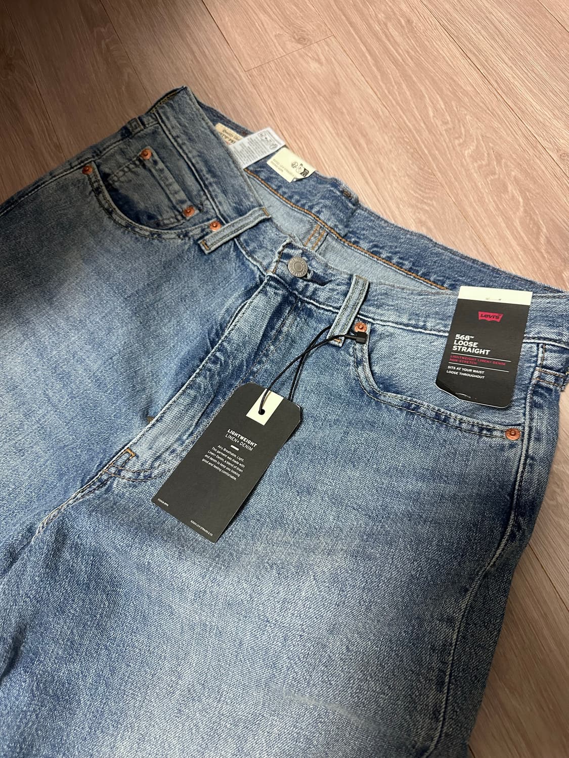 리바이스 568 루즈 스트레이트 라이트웨이트진 33-30 상품이미지5