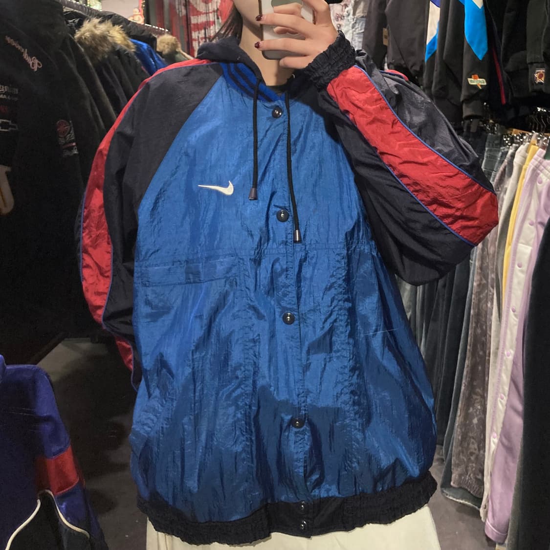 [IM]나이키 바람막이 블루종 (후드o) 상품이미지3