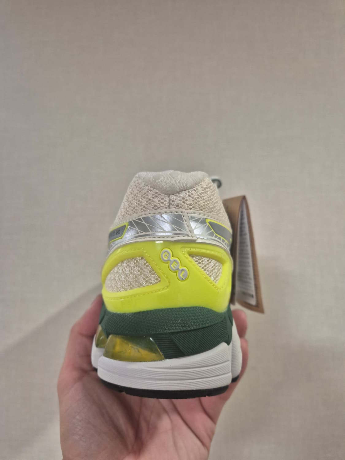 [새상품/270] 아식스 젤 카야노 20 크림/퓨어실버 상품이미지4