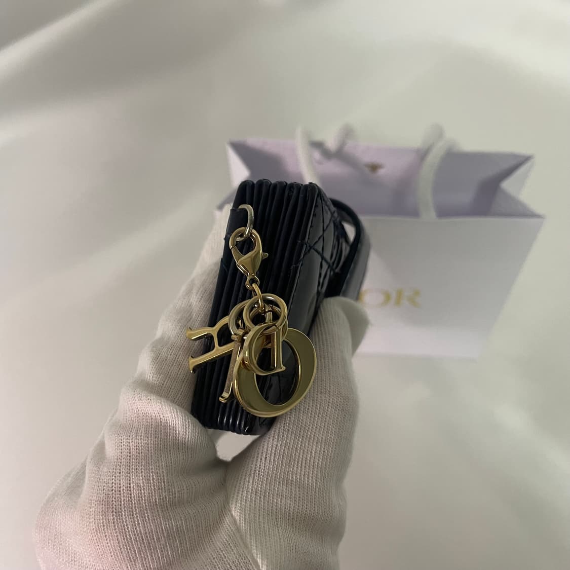 디올 아코디언 카드지갑 상품이미지5