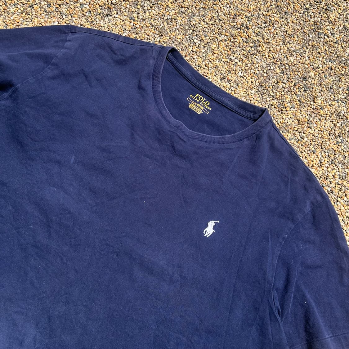 폴로(POLO RalphLauren) 네이비 반팔티 상품이미지2