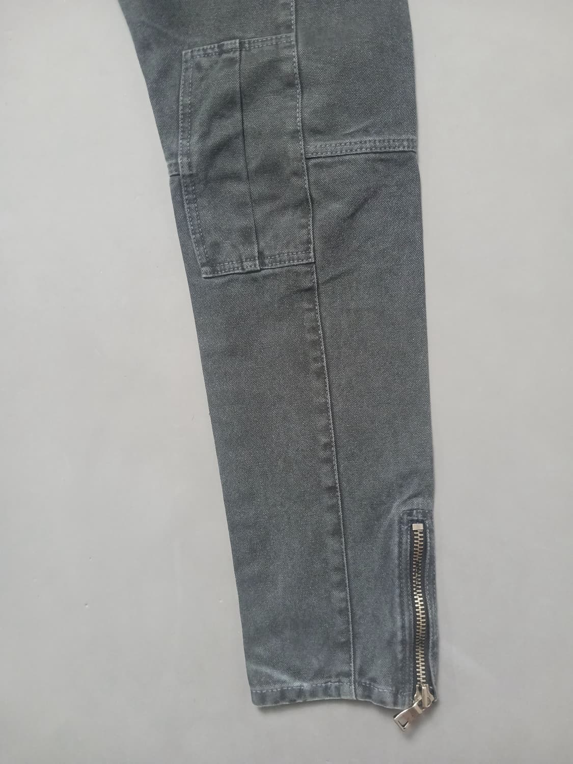 [32] 발망 블랙워싱 바이커진 청바지 상품이미지5