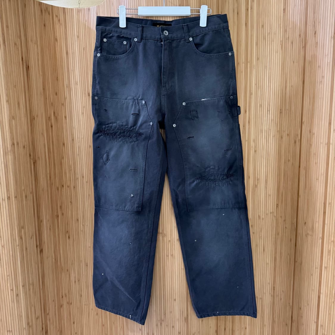 [L]블랙아웃 래리 더블니  상품이미지1