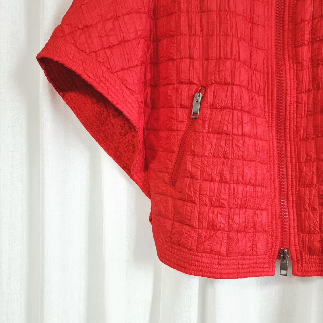 에르마노 설비노 퀼팅 점퍼 숏 자켓 (5566/38) 상태최상/컬렉션피스 상품이미지6