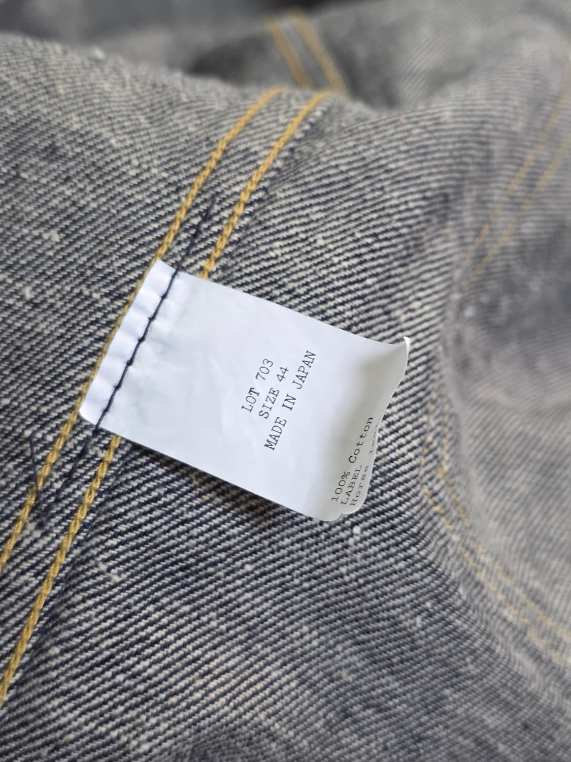 타이가 타카하시 LOT. 703 데님자켓 44 상품이미지7