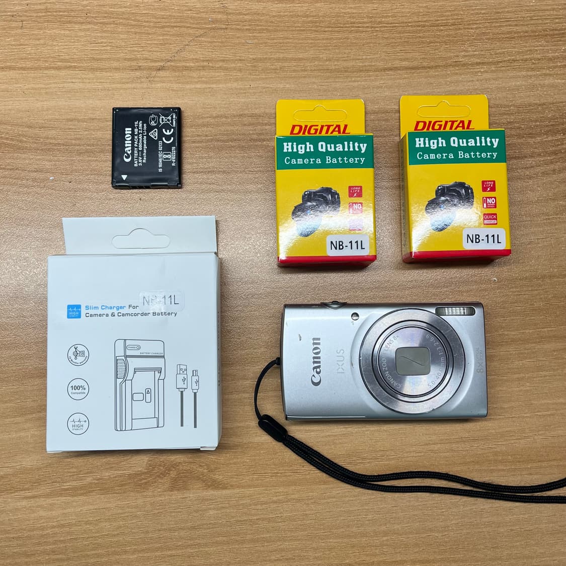 캐논 익서스 IXUS185 디카 실버 + 추가 배터리 상품이미지1