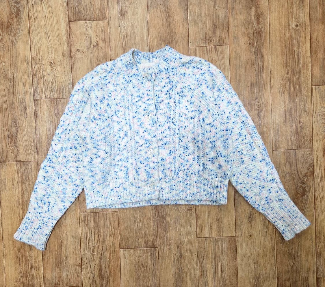 메이비베이비(MAYBEBABY) 디어리스트 블루소다 벌스데이가디건 새상품 상품이미지8