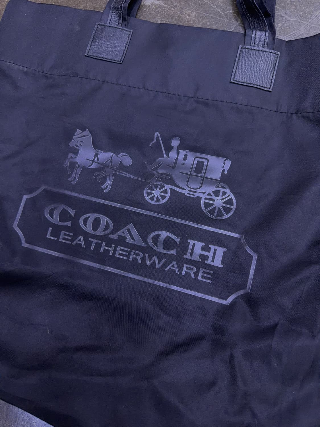 코치 나일론 에코백 토트백 블랙 상품이미지3