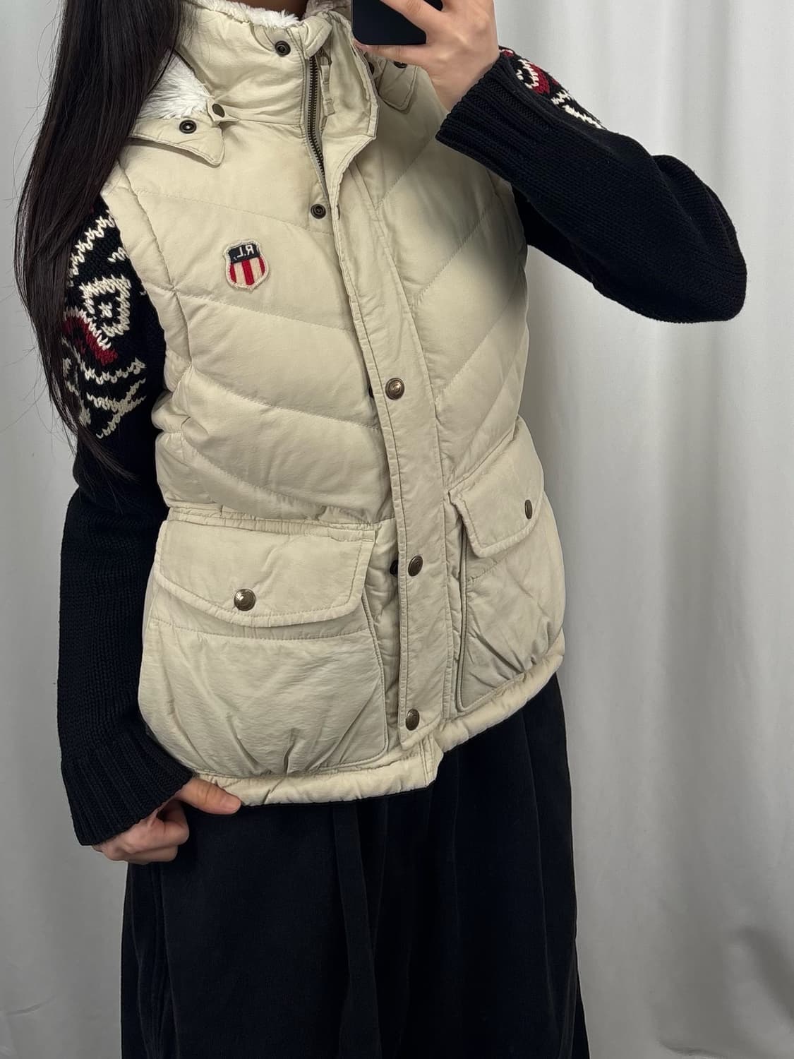 폴로 진스 패딩 베스트 상품이미지2