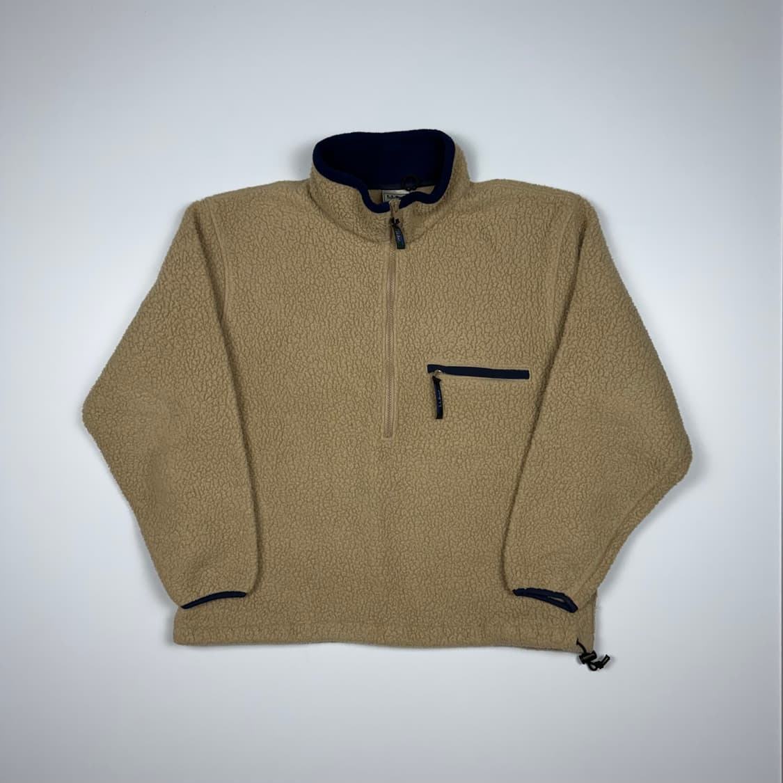 (105) 80s 엘엘빈 플리스 풀오버 내추럴 상품이미지1