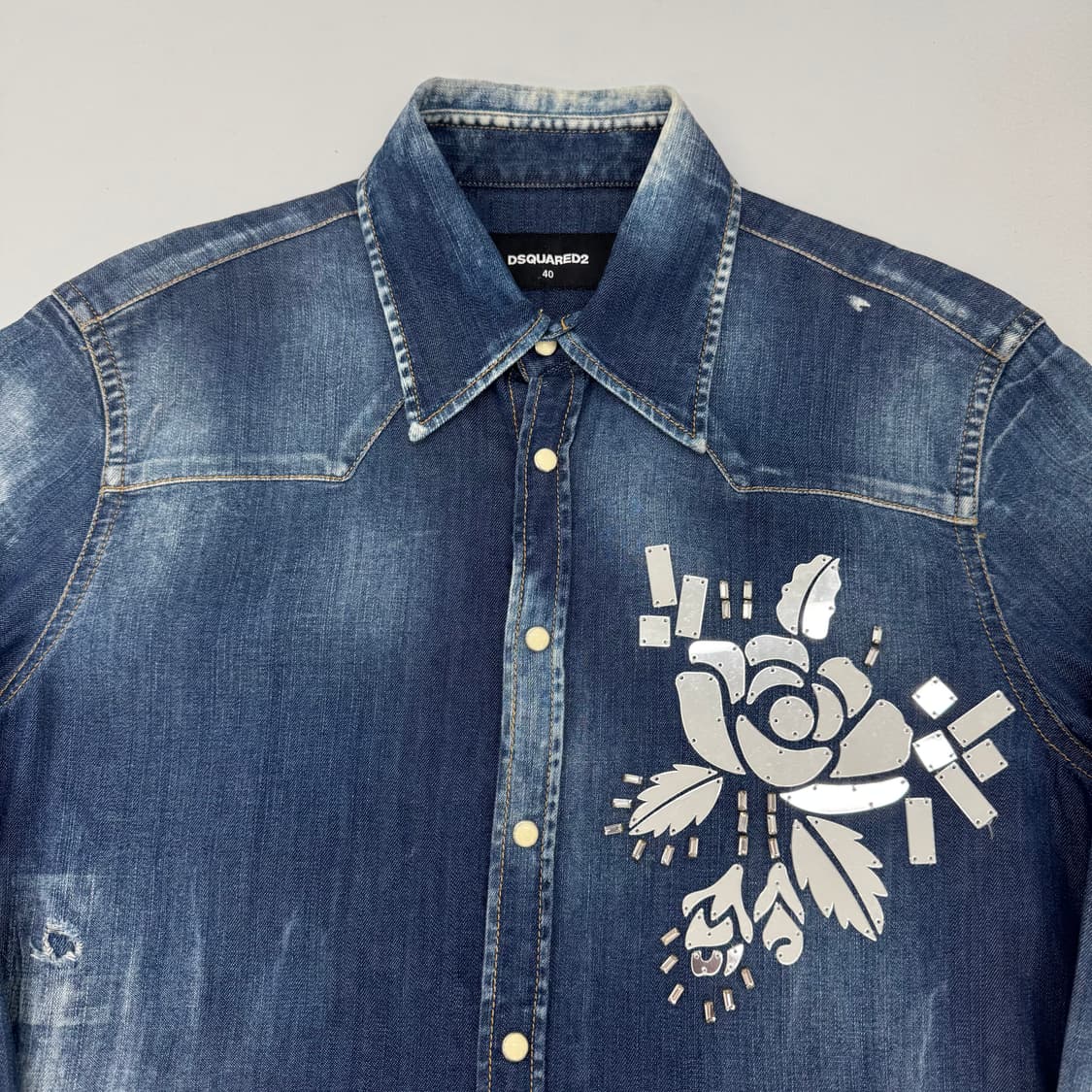 디스퀘어드2 웨스턴 셔츠  상품이미지4