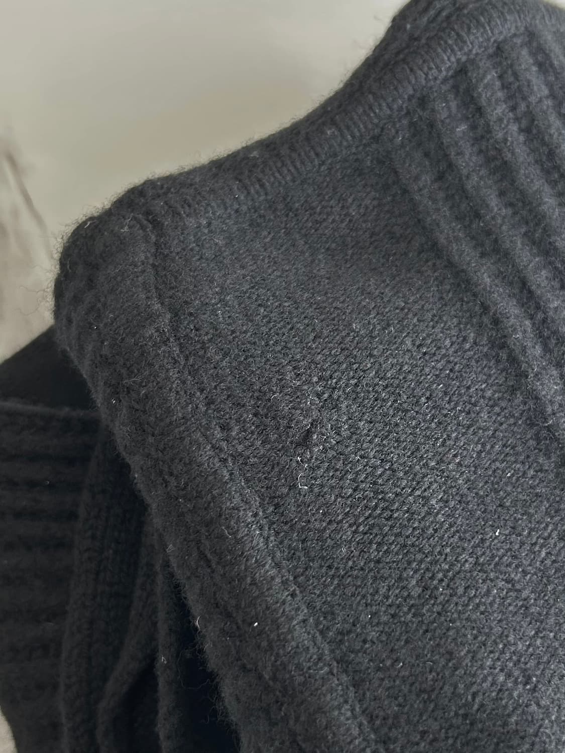 릭오웬스 FW18 시지프스 리브드 니트 상품이미지6