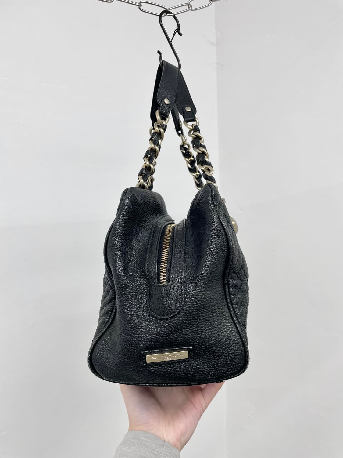 발렌시아가 00s 퀼팅 체인 보스톤백 상품이미지6