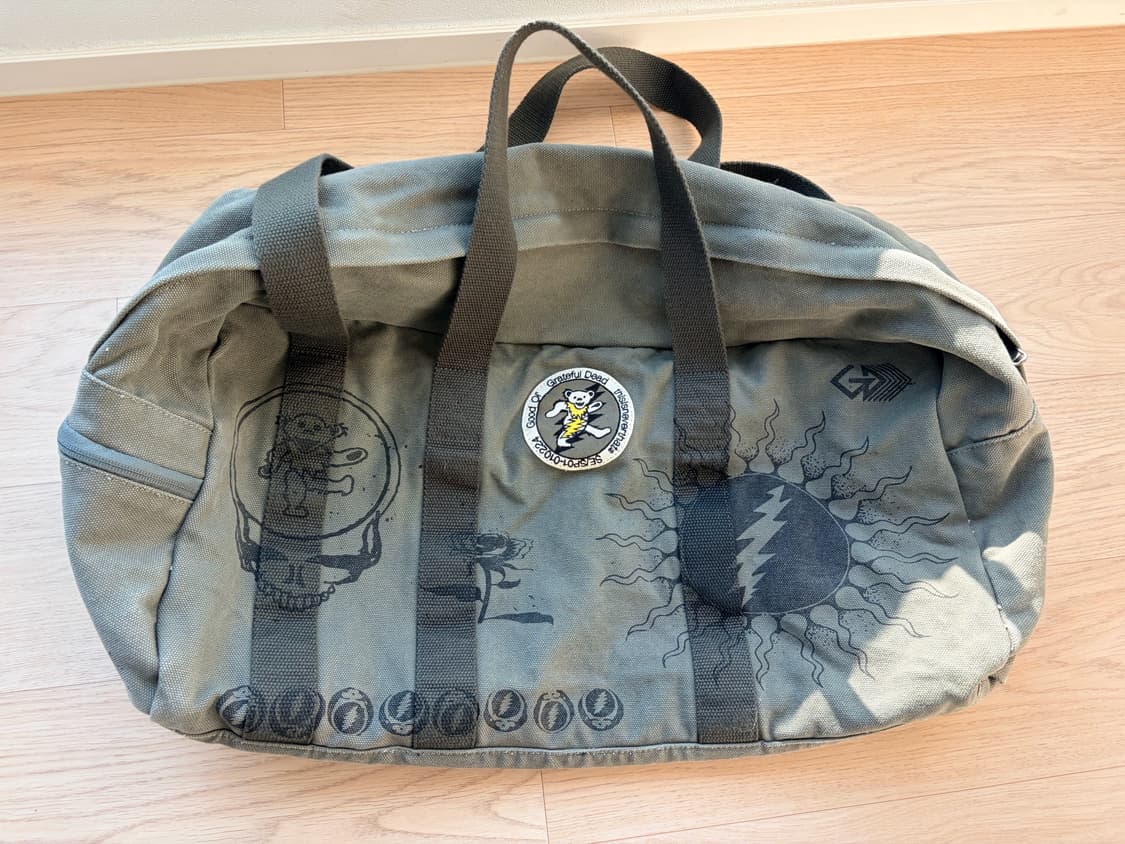 디네댓 그레이트풀데드 더플백 상품이미지1