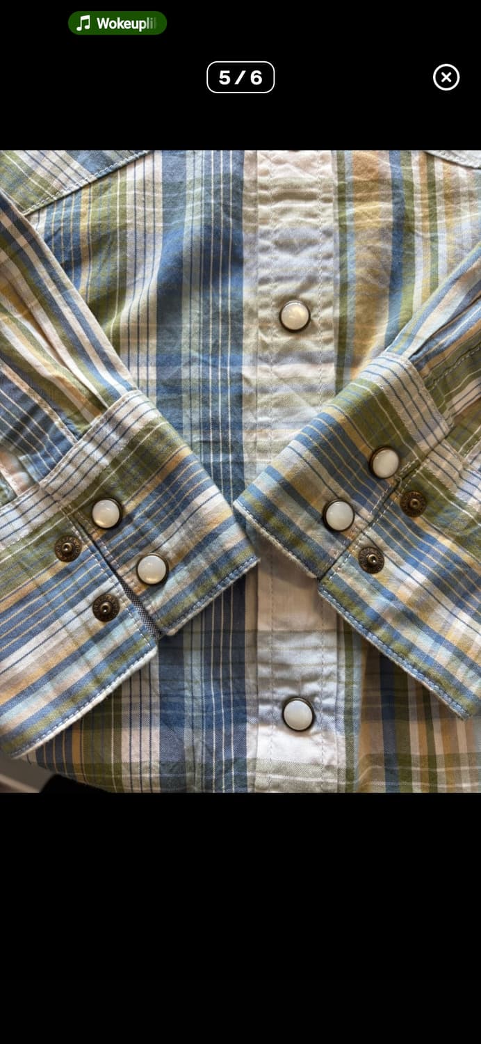 리바이스 화이트탭 웨스턴셔츠 상품이미지3