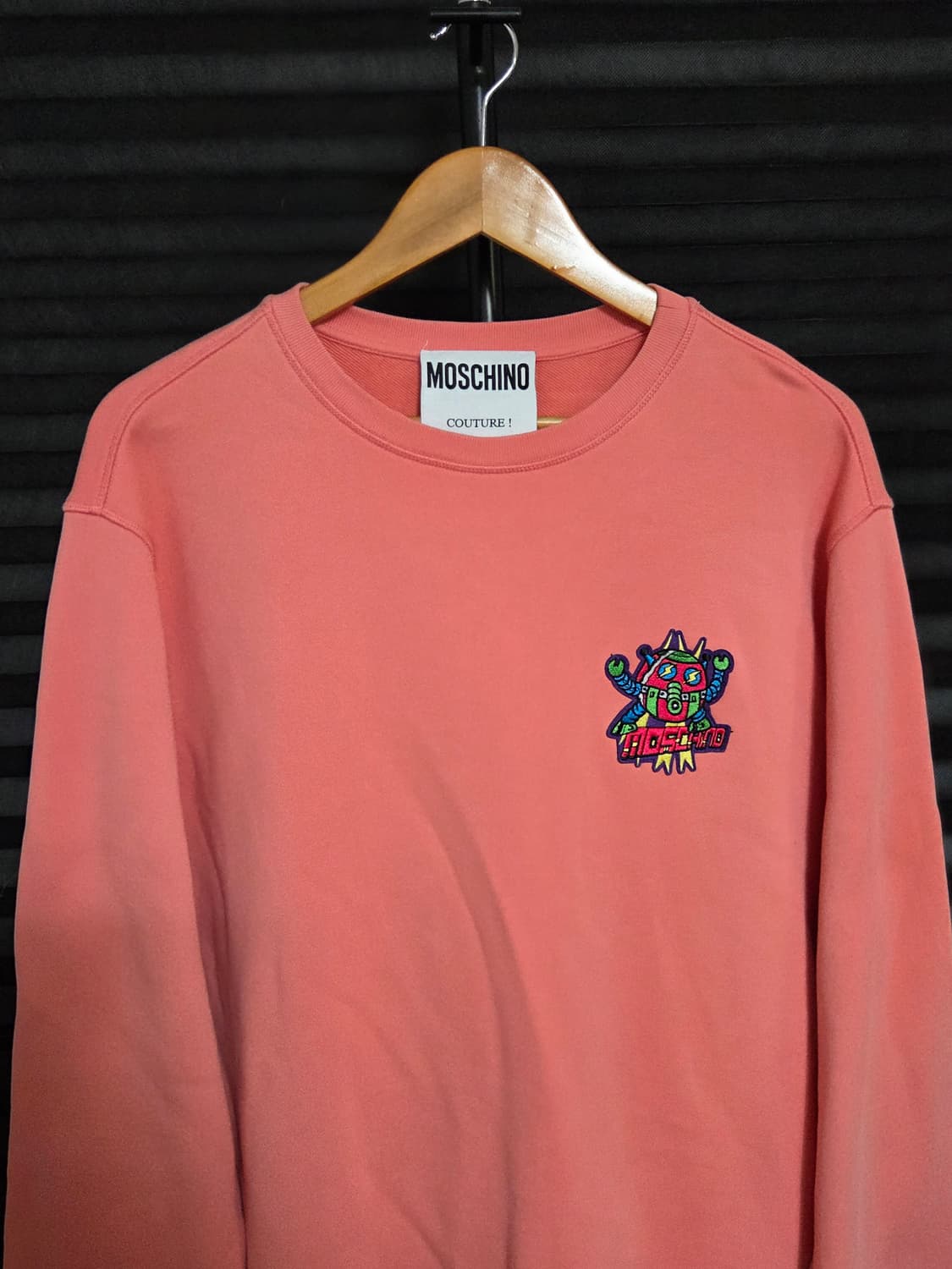 [모스키노 꾸뛰르] 로봇 그래픽 맨투맨 | 00142 상품이미지2