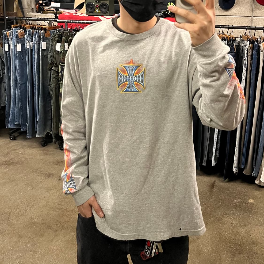 웨스트코스트차퍼스 플레임 롱슬리브 (105-110) 상품이미지7