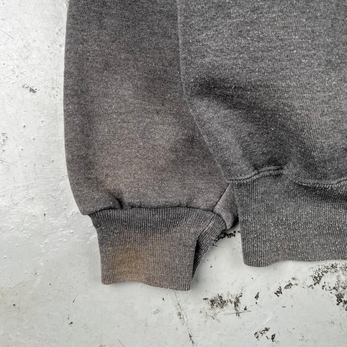 빈티지 러셀 애슬래틱 후드집업 페이디드 그레이 상품이미지5