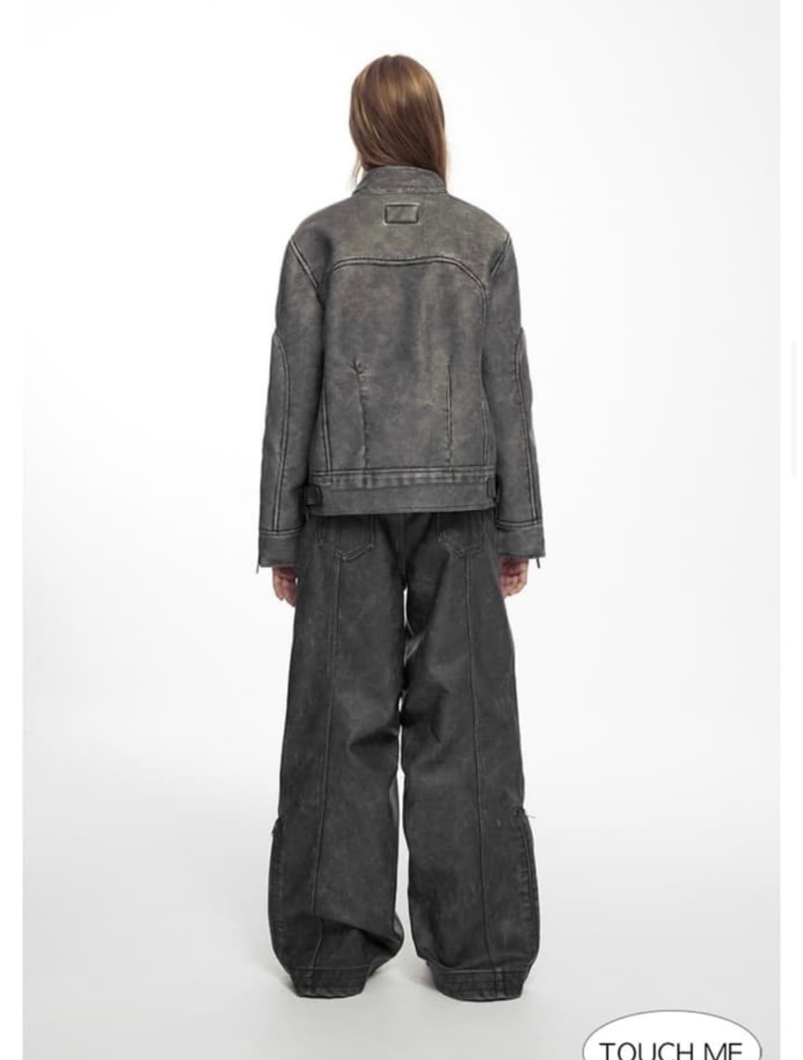 나체 레더 자켓 상품이미지3