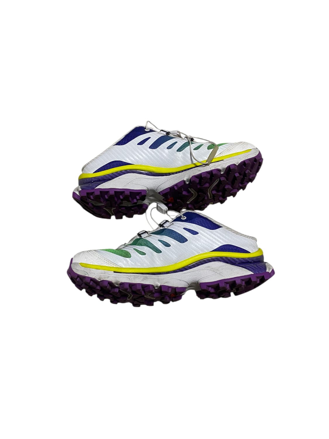 살로몬 x MM6 메종 마르지엘라 XT-4 뮬 스펙트럼 블루 화이트 상품이미지3