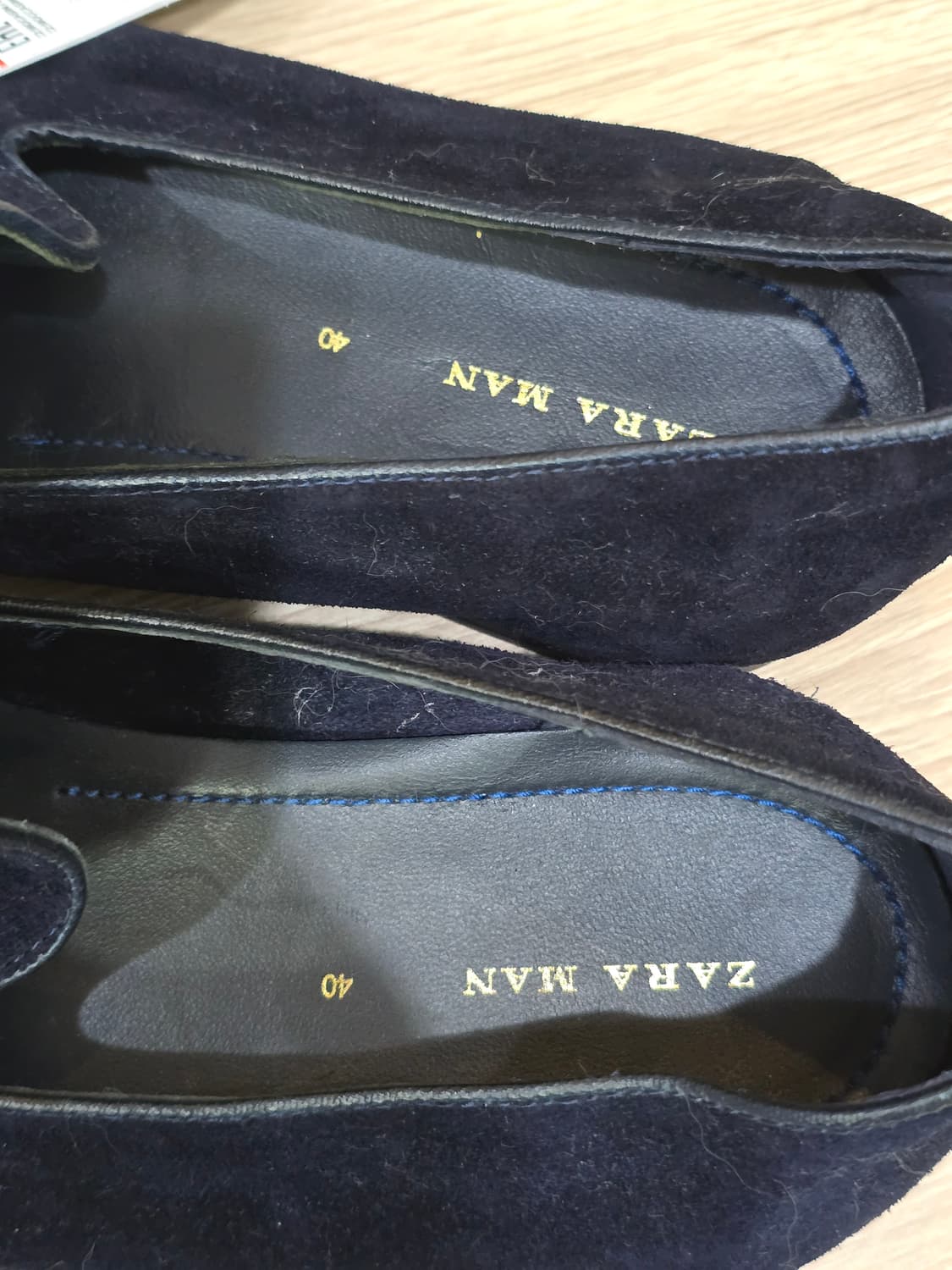 (새) ZARA MAN 스웨이드 태슬 로퍼 상품이미지1