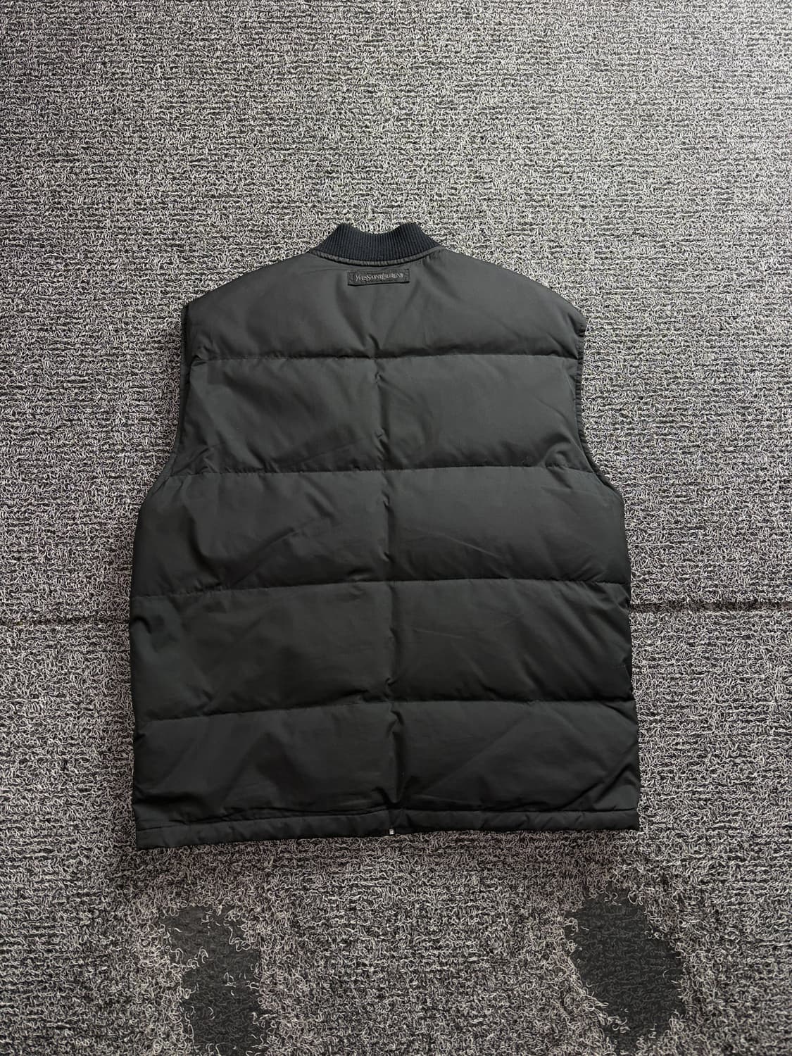 90s YSL 입생로랑 자수로고 아카이브 다운 베스트 3431 상품이미지4