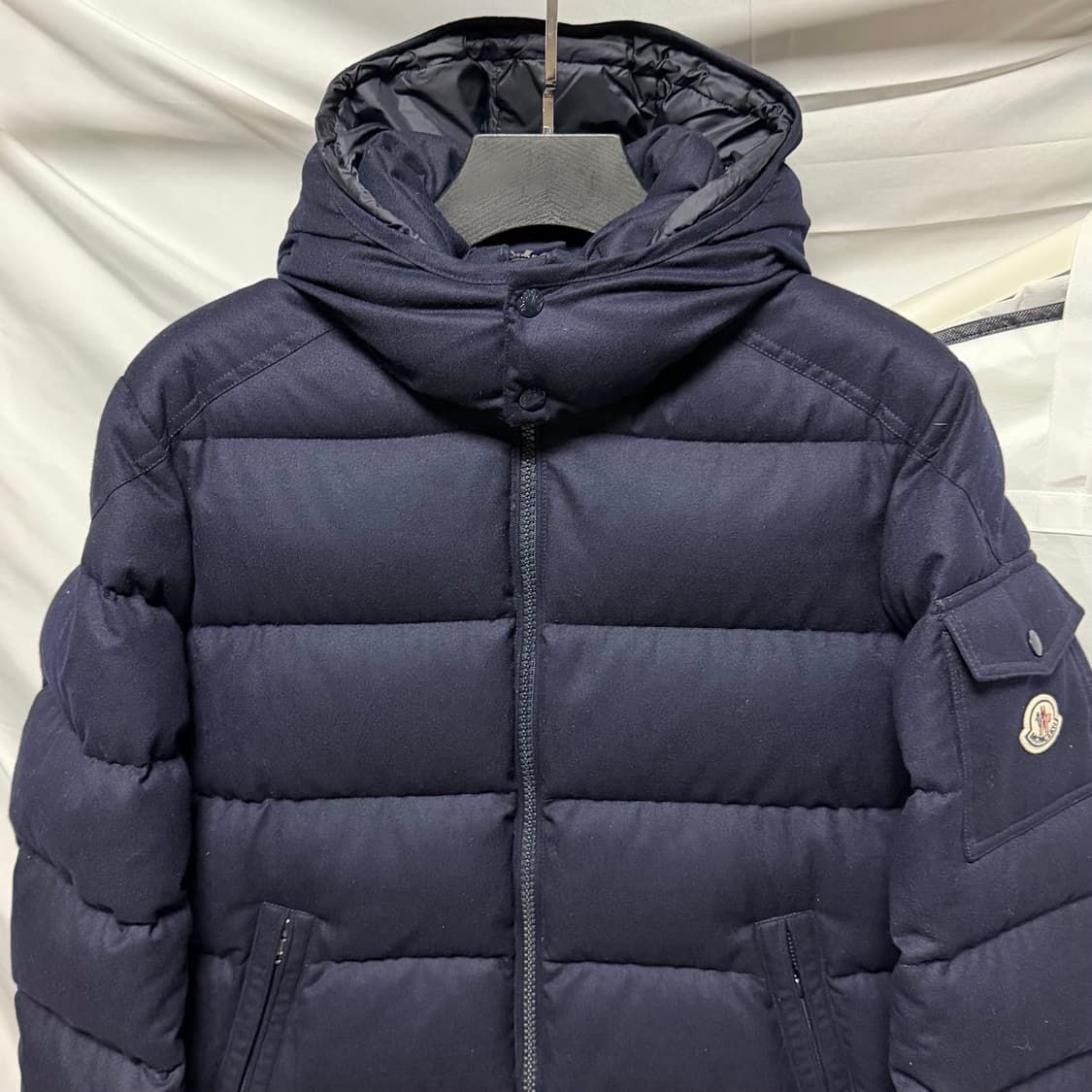 [S급/5] 몽클레어 몽제네브르 패딩 네이비 상품이미지2
