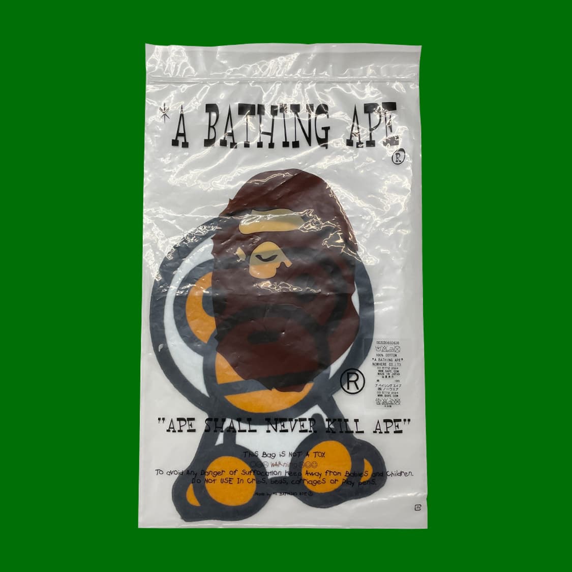 베이프 마일로 핸드타월 화이트 상품이미지3