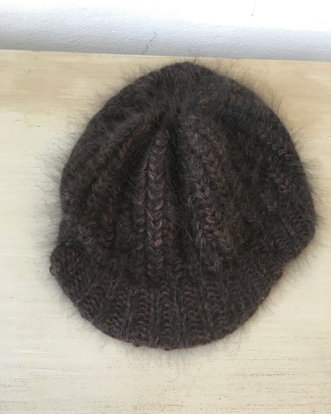 fluffy knit hat 상품이미지3