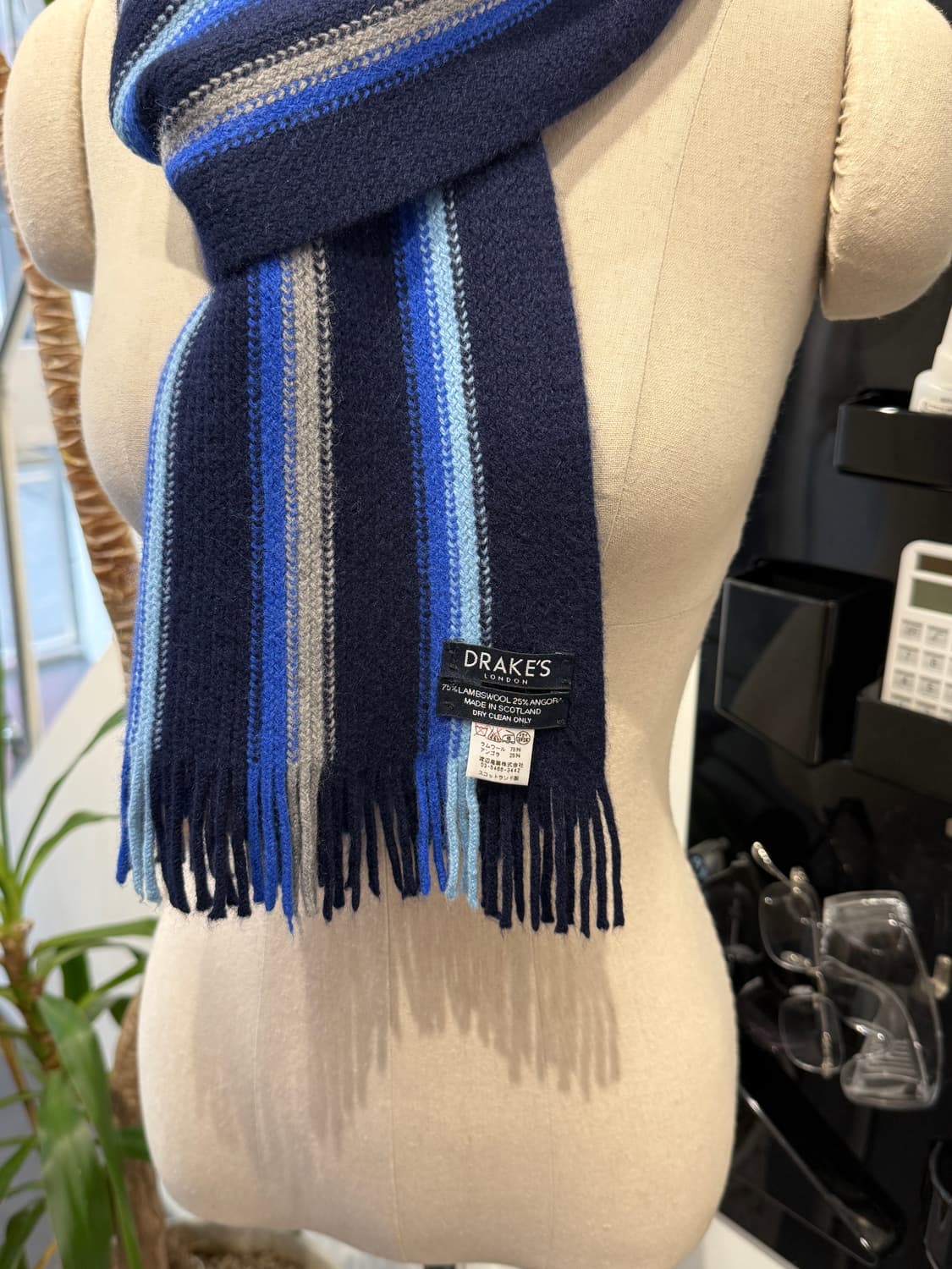 DRAKE'S 드레익스 니트 머플러 상품이미지3