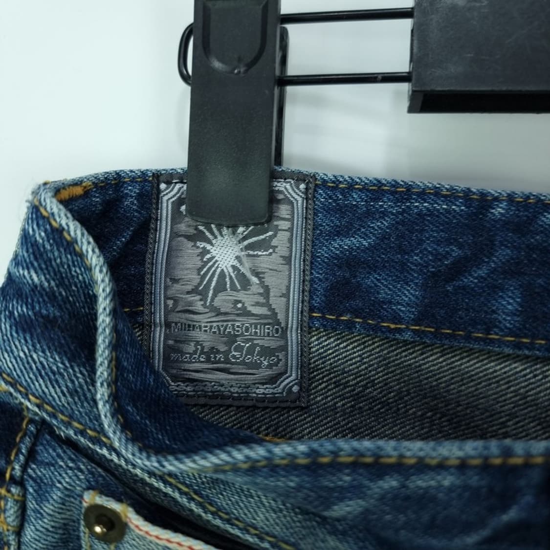 [미하라야스히로] 빈티지 워시드 슬림핏 데님 팬츠 청바지 P01186 상품이미지6