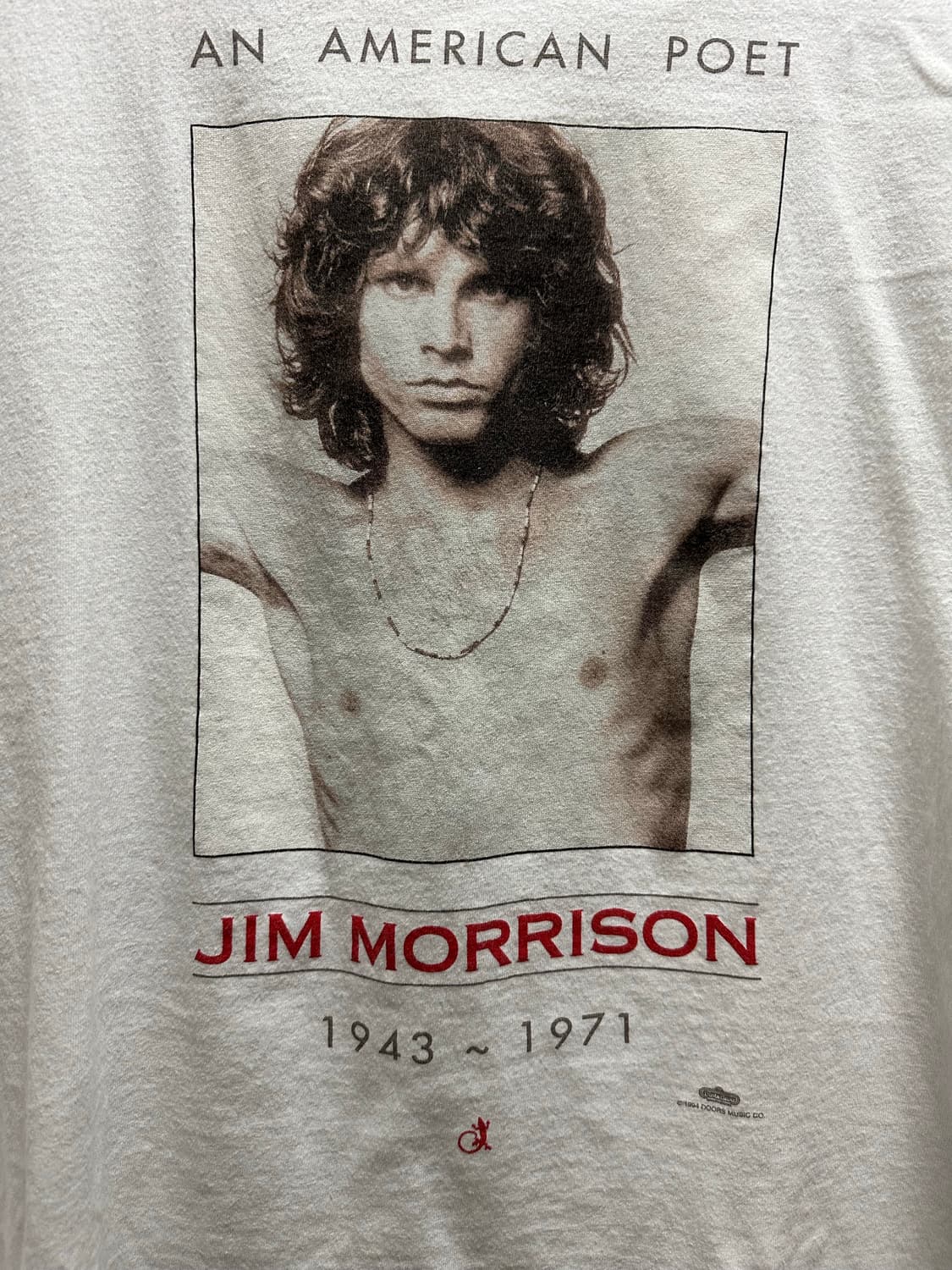 짐모리슨 빈티지 밴드티 XL winterland 상품이미지3