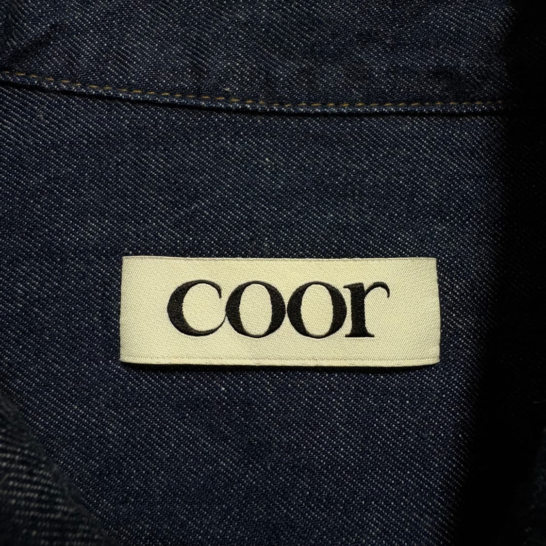 coor 쿠어 데님 셔츠 상품이미지5