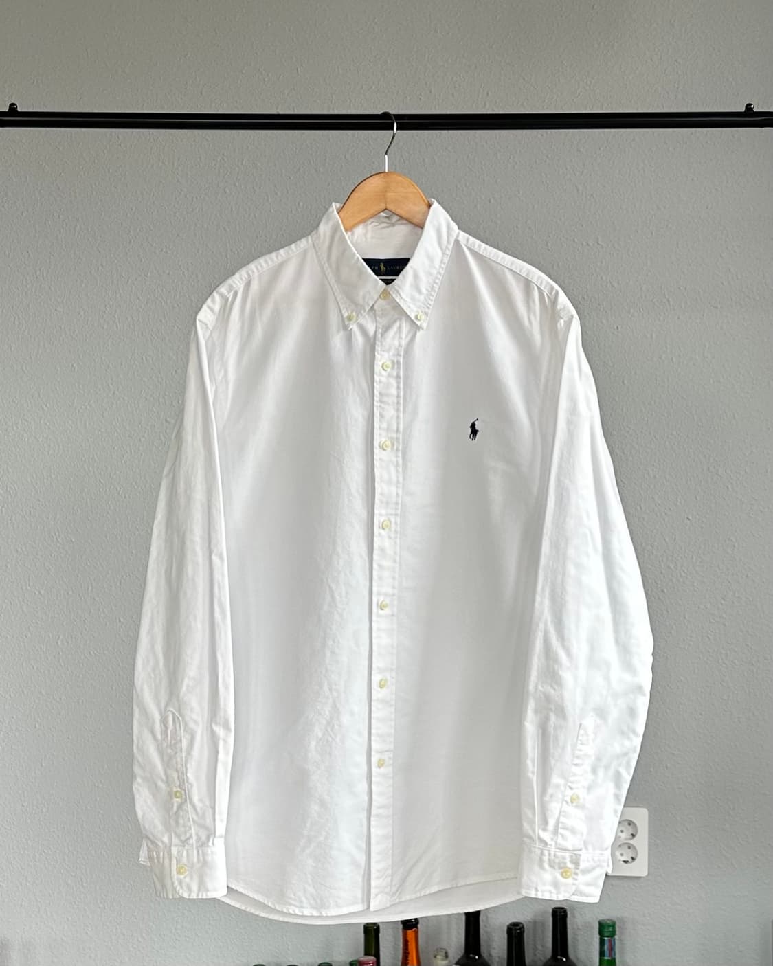[L-XL]폴로 랄프로렌 클래식핏 화이트 옥스포드 셔츠 상품이미지1