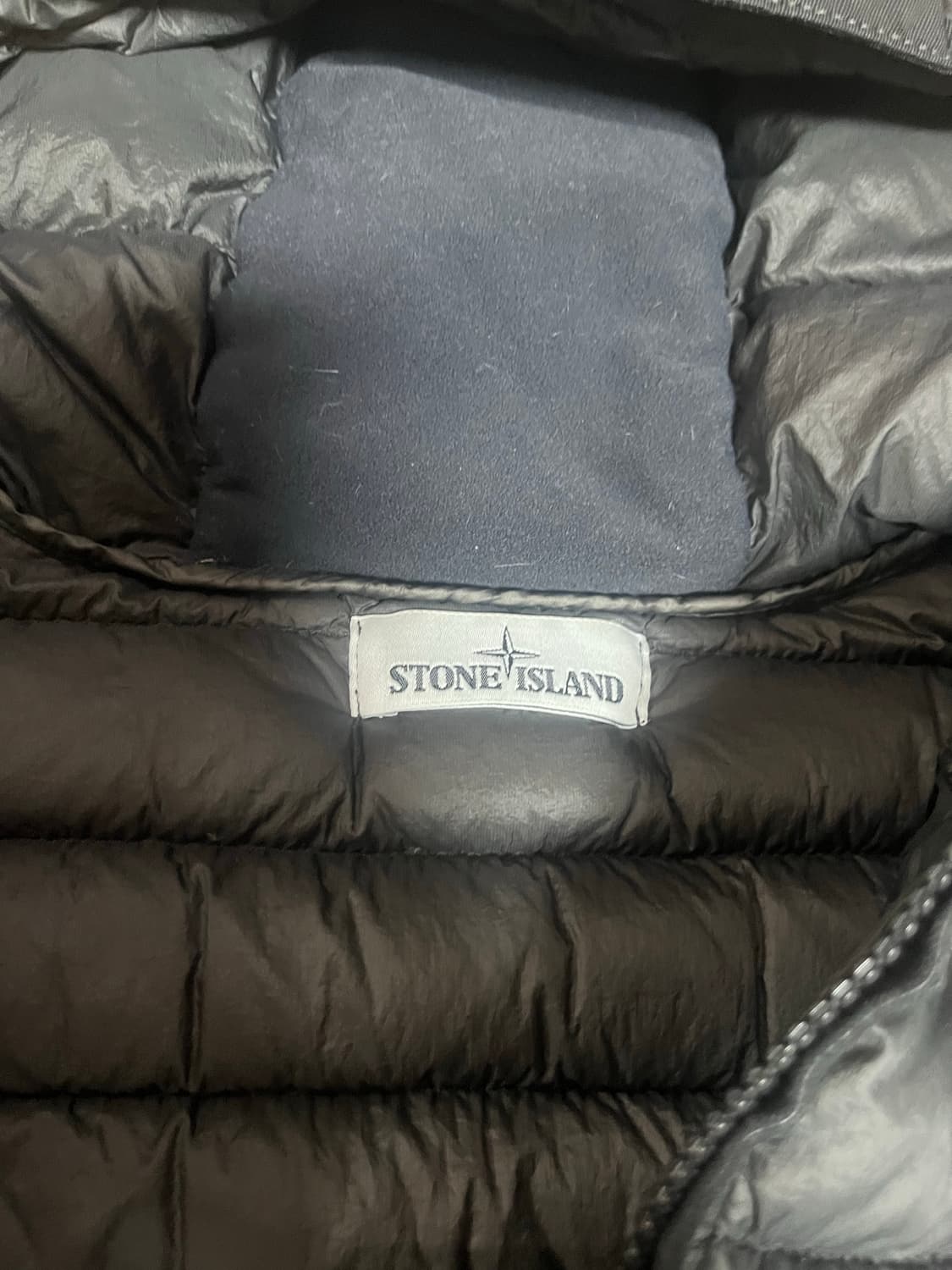 [L]스톤아일랜드 가먼트다잉 경량 패딩 상품이미지2