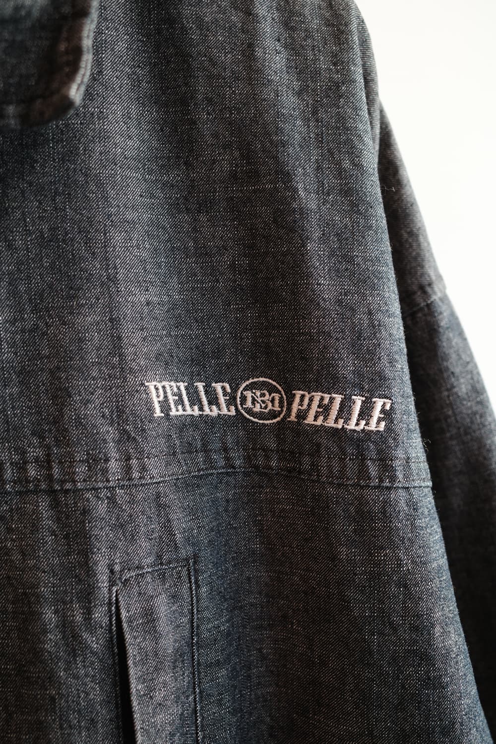 PELLE PELLE 펠레펠레 데님 후드 집업 상품이미지4